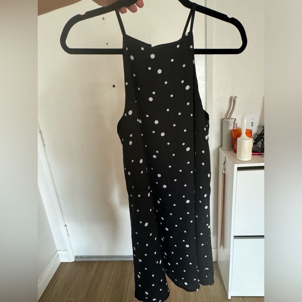 Forever 21 Polka Dot Halter Dress